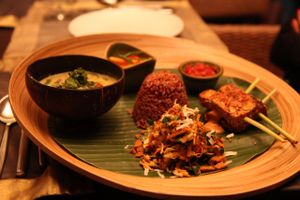 Nasi campur at Sakti Dining Room in Mambal