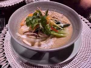 Curry Laksa  at Sakti Dining Room in Mambal