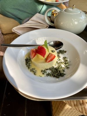 Panacotta (served as Afternoon Tea)  at Sakti Dining Room in Mambal