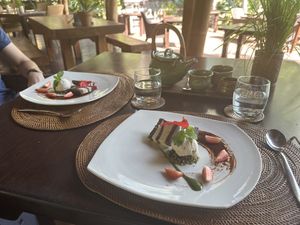 Afternoon tea  at Sakti Dining Room in Mambal