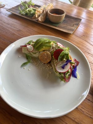 Beet Caesar saladd  at Sakti Dining Room in Mambal