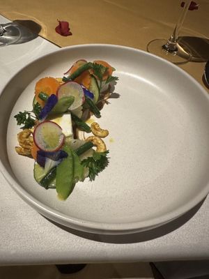 Gado gado   at Sakti Dining Room in Mambal