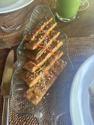 Side of tempeh  at Sakti Dining Room in Mambal