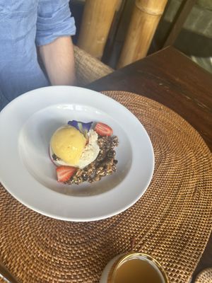 Panna cotta  at Sakti Dining Room in Mambal