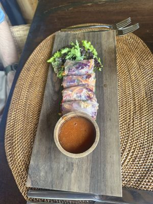 Balinese Lumpia   at Sakti Dining Room in Mambal