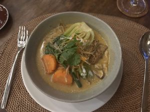 Curry Laksa  at Sakti Dining Room in Mambal