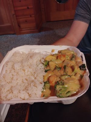 Red Curry at Tangerine Cafe in Cary