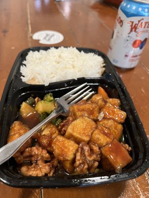 PERFECT Tofu Consistency  at Tangerine Cafe in Cary