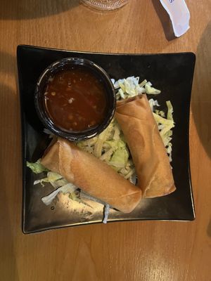 Veggie Springrolls  at Zuru Ramen Boba in Ocala