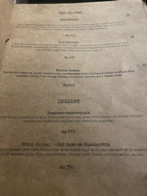   at beMonk Cafe in Rishikesh