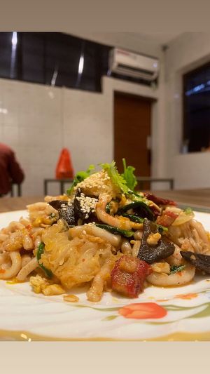 Locupan Mala with Plant-based Charsiu  at Mala Awei in Jakarta