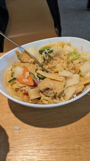 Cashew tofu at Shisoya Noodles in Vienna