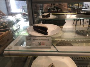 Vegan dessert option  at Verdelima Restaurante in Fortaleza