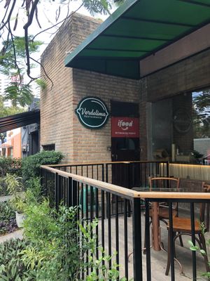 Entrance  at Verdelima Restaurante in Fortaleza