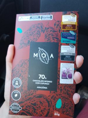 Chocolate vegano produzido na cidade at Verdelima Restaurante in Fortaleza