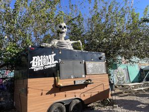 Cart  at Ghoul Coffee Company in Austin