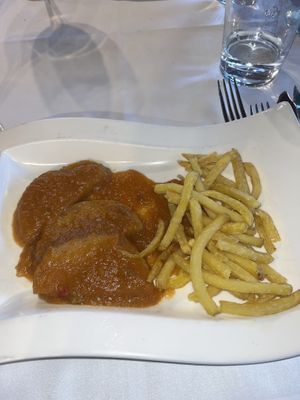 Seitan saltsan  at Oianume in Urnieta