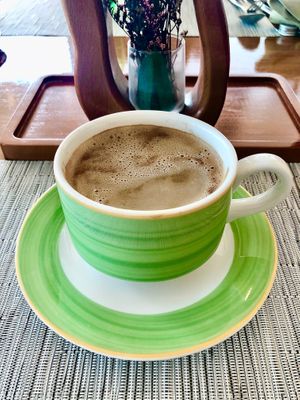 Soya cappuccino  at Vibe in Dubai