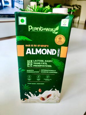 Almond milk at Plantaway  in Dubai