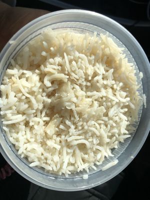 Jasmine rice   at House of Dosas in Hicksville