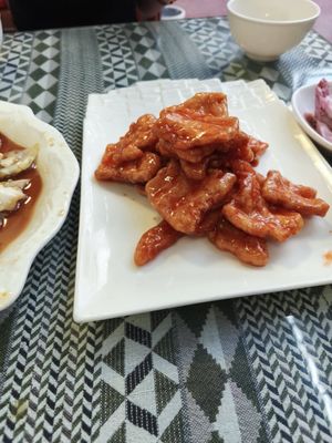 锅包肉 at Inch of Grass Vegetarian - 寸草心素食 in Lijiang