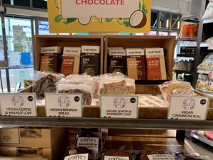 Vegan bakery  at Planet Organic - Ealing in West London