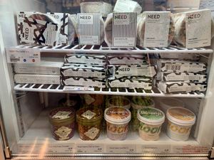 Vegan ice cream  at Planet Organic - Ealing in West London