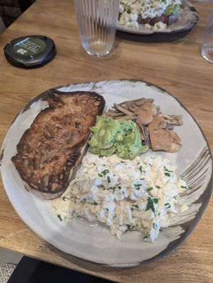Customized platter #Veganuary at Flavour Fields - Galleria Mall in Dubai