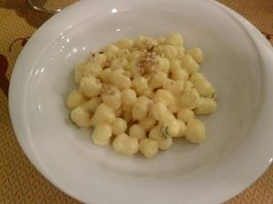 gnocchi at So What?!? in Rome