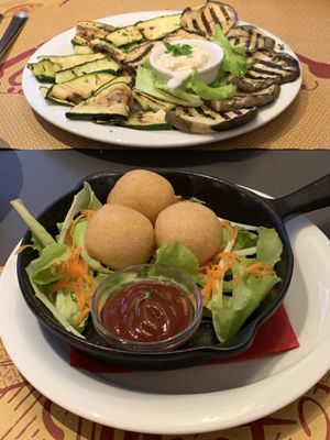 A couple starters to share.  at So What?!? in Rome