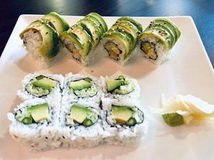 Vegan sushi in Wenatchee!   at Iwa Sushi & Grill in Wenatchee