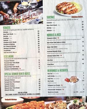 Please note that the homemade teriyaki sauce has chicken broth in it.  at Iwa Sushi & Grill in Wenatchee