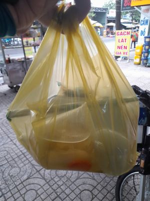 My take away packaging at THIÊN Ý in Ho Chi Minh City