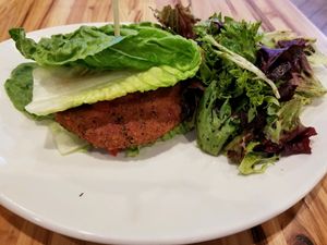 Lettuce Wrapped Beyond Burger  at LYFE Kitchen - River North in Chicago