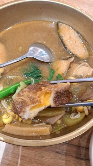 With added vegan egg at Shanyun Shu Vegan Restaurant - 尚韵樹 in Shenzhen