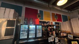 Interior at Gaines Street Pies in Tallahassee