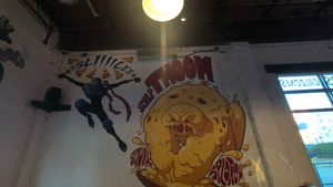 Interior at Gaines Street Pies in Tallahassee