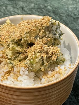 Vegan butter rice   at Gosari Express in Seoul