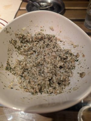 Butter rice at Gosari Express in Seoul