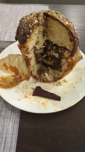 Rum truffle panettone (Christmas special) at SAU Bake in Hamilton