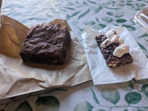 Walnut Brownie and Rocky Road at Sugar Glider in Richmond