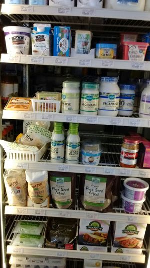 Veg products at The Golden Almond in Fort Walton Beach