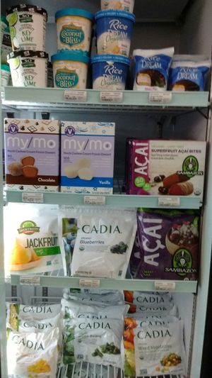 Veg products at The Golden Almond in Fort Walton Beach