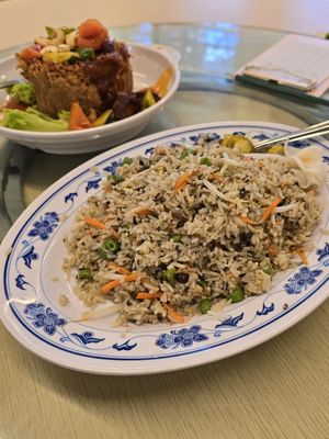 Fried Rice at Nature Vegetarian Delights 大自然素食餐馆 - Bukit Batok in West Singapore