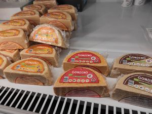 Cheese at Mondo Vegan in Salo