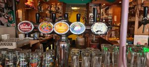 De bieren op de tap at De Kurk in Arnhem