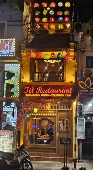  at Tet Restaurant in Hanoi