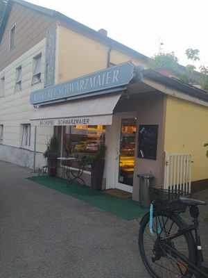 Bäckerei von außen at Bäckerei Schwarzmaier in Altotting