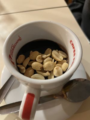 pudding/natillas con sabor super casero  at Doxa in Madrid