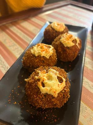 Croquetas de ropa vieja   at Doxa in Madrid